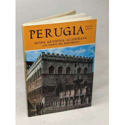 Perugia guida artistica illustrata con Pianta dei monumenti --- VI...