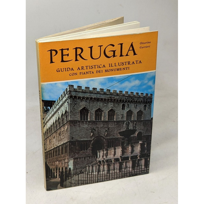 Perugia guida artistica illustrata con Pianta dei monumenti --- VI...