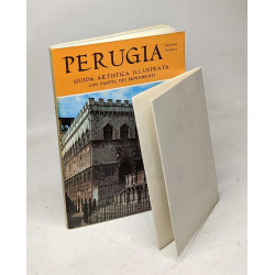 Perugia guida artistica illustrata con Pianta dei monumenti --- VI...