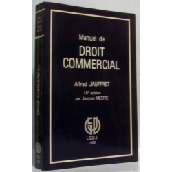 Manuel de droit commercial / capacite 1re annee