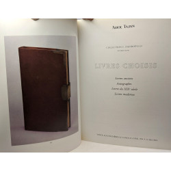 Livres choisis - livres anciens autographes livres du XIXe siècle...