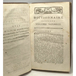 Dictionnaire raisonné universel d'Histoire Naturelle contenant...