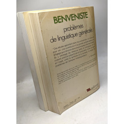 Les blessures symboliques + Problèmes de linguistique générale 1