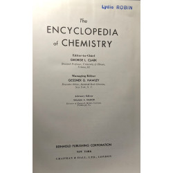 The encyclopedia of chemistry