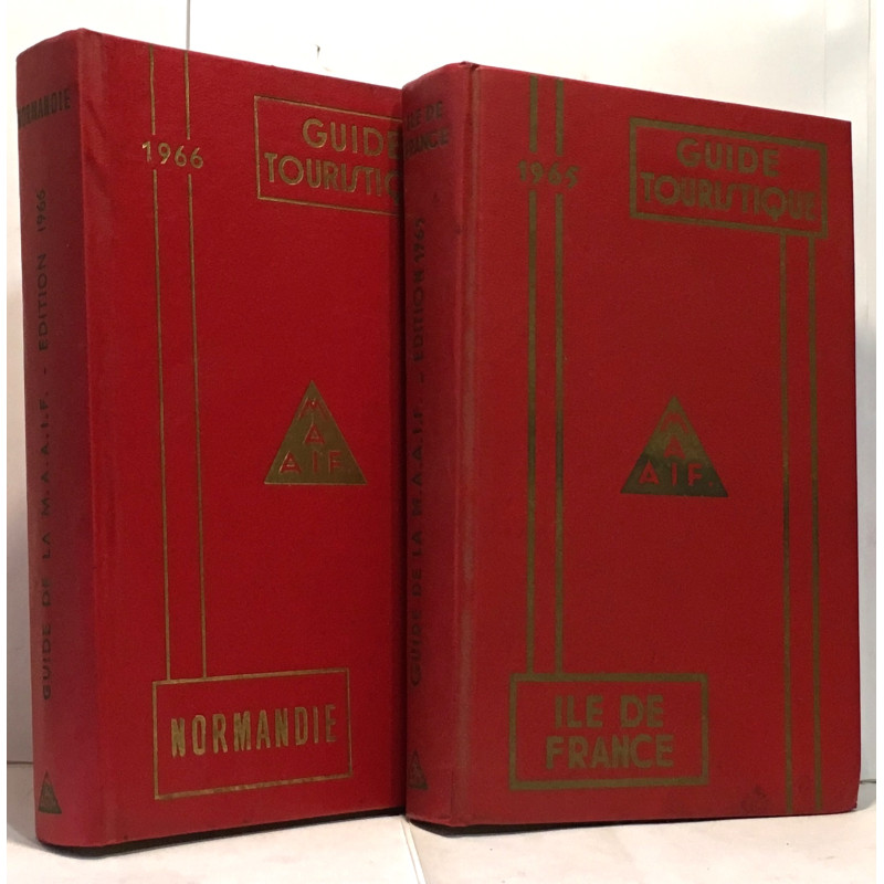 Ile de France - Guide de la M.A.A.I.F. édition 1965 + 1966 --- 2...