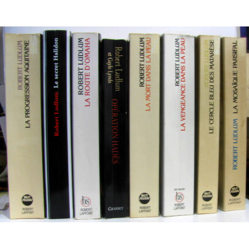 8 romans: La progression aquitaine + Le secret Halidon + La route...