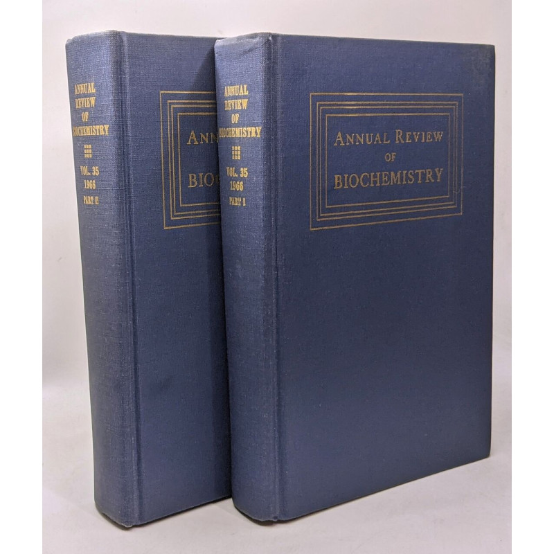 Annual review of biochemistry - volume 35 Part I et II