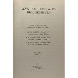Annual review of biochemistry - volume 35 Part I et II