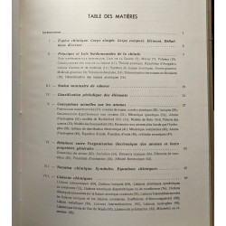 Précis de chimie générale et de chimie minérale - TOME 1 (4e éd/...