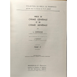 Précis de chimie générale et de chimie minérale - TOME 1 (4e éd/...