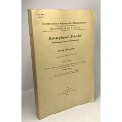 Aristophanes' 'Frösche' Einleitung text und kommentar -...