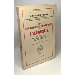 Les ressources minérales de l'Afrique: Géologie et mines la...
