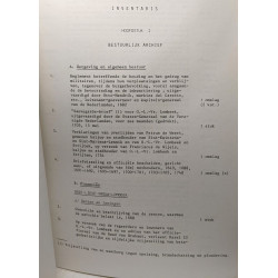 Inventaris van het oud gemeente - en griffiearchief van...