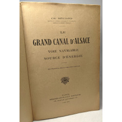 Le grand canal d'Alsace voie navigable source d'énergie