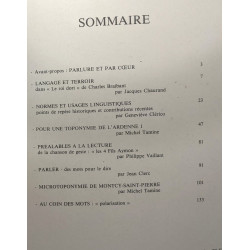 Parlure 2 (1986)+ Parlure 3 (1987) - Les cahiers de l'institut...