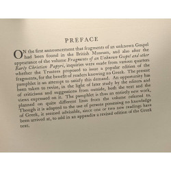 The new gospel fragments - with one plate