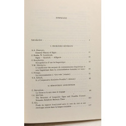 Recherches sur les Systemes Signifiants: Symposium de Varsovie 1968