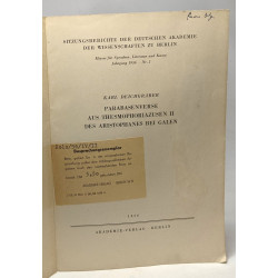 Parabasenverse aus thesmophoriazusen II des aristophanes bei galen...