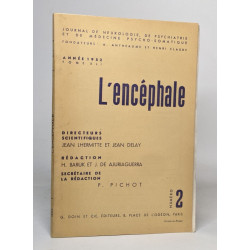 Lot de 5 numéros de "L'Encéphale. Journal de Neurologie et de...