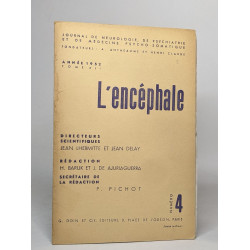 Lot de 5 numéros de "L'Encéphale. Journal de Neurologie et de...