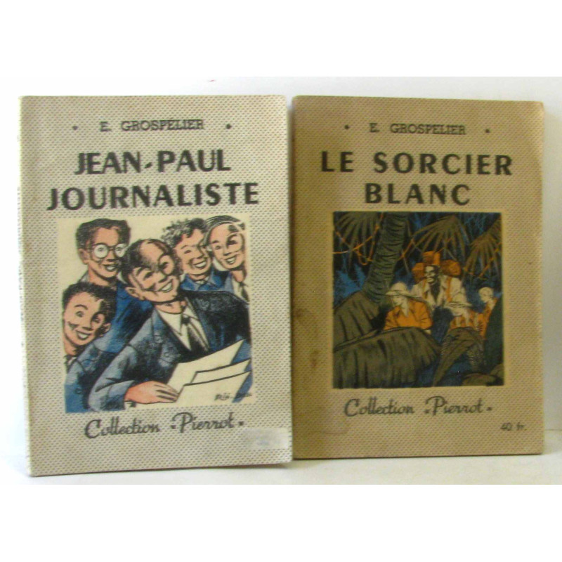 Jean-paul journaliste + Le sorcier blanc (2 volumes)