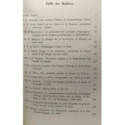 Bulletin de l'institut historique belge de Rome - Fascicule XXVII...