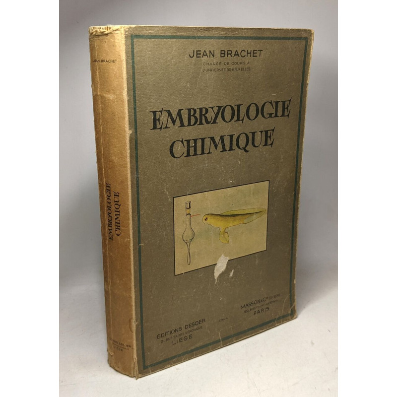 Embryologie chimique
