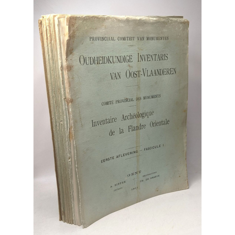 Inventaire archéologique de la Flandre Orientale, comité...