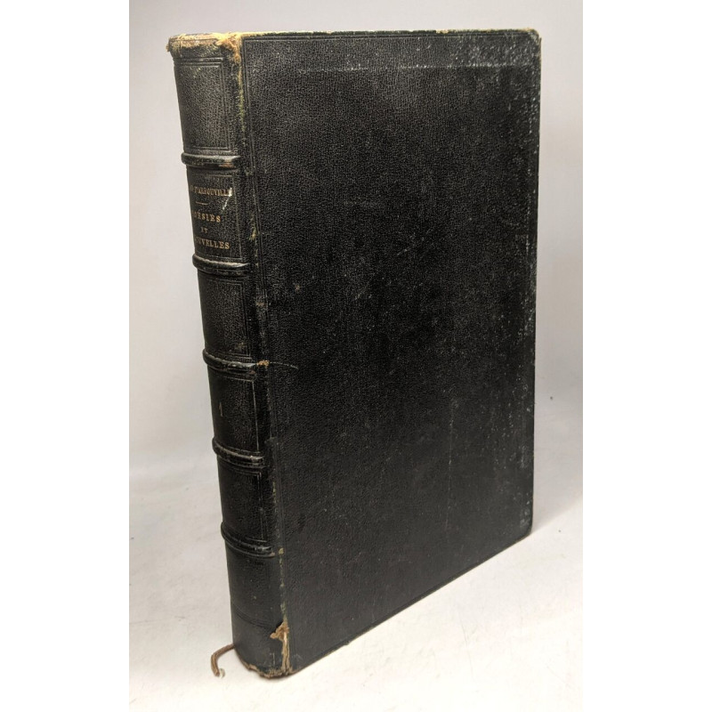 Poésies et nouvelles TOME 1 - 1855