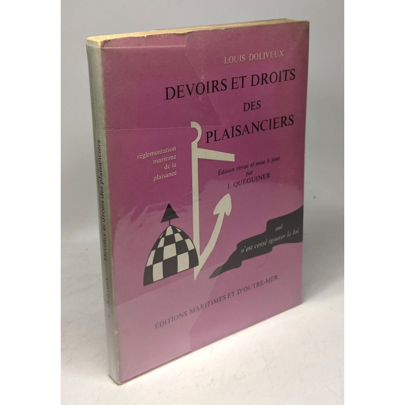Devoirs et droits des plaisanciers