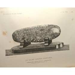 Le galet inscrit d'Antibes offrande phallique à Aphrodite - Ve ou...