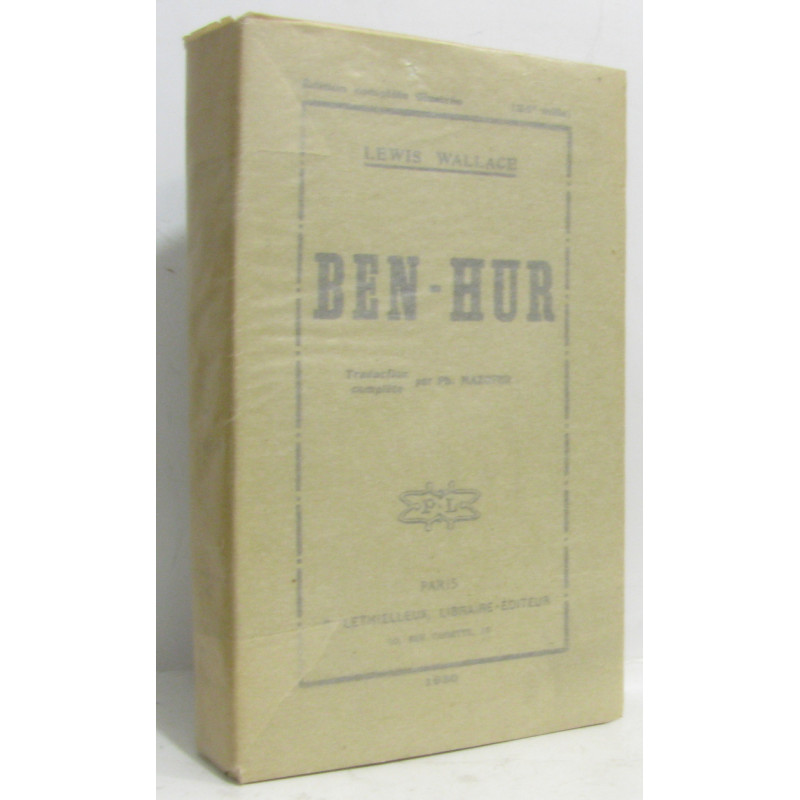 Ben-Hur (traduction par Mazoyer)