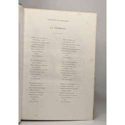 Chansons de P.-J Béranger anciennes et posthumes - 1866 - onrée de...