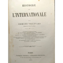 Histoire de l'internationale