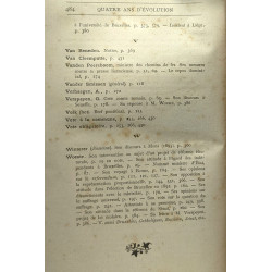 Quatre ans d'évolution - coll Lettres parues dans l'Univers -...