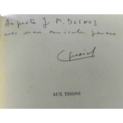 Aux tisons chuchotements poétiques