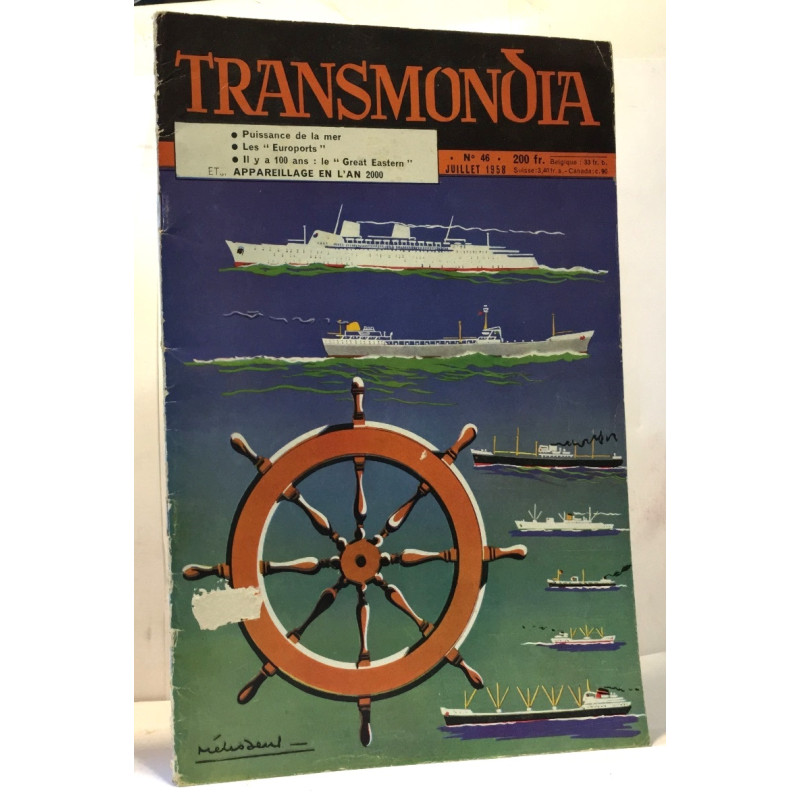 Transmondia n°46 juillet 1958