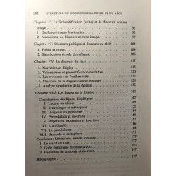 Sturcture du discours de la poésie et du récit