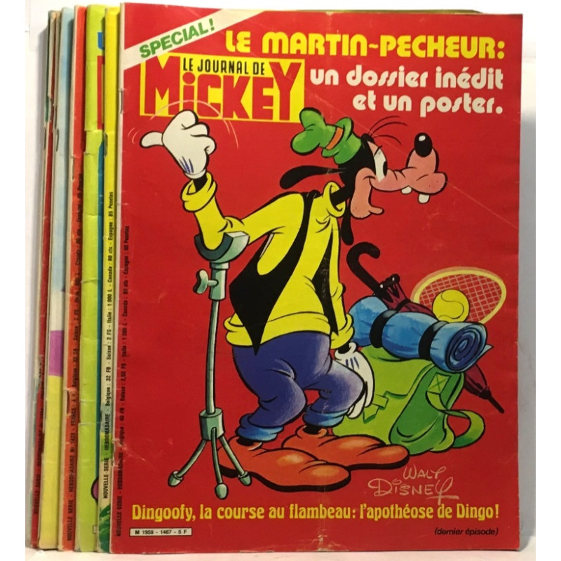 Le Journal de Mickey 9 numéros:...