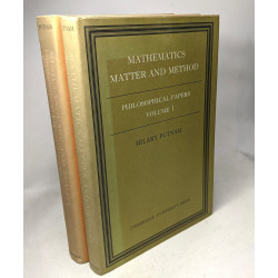 Mathematics Matter and Method + Mind Language and Reality ---...