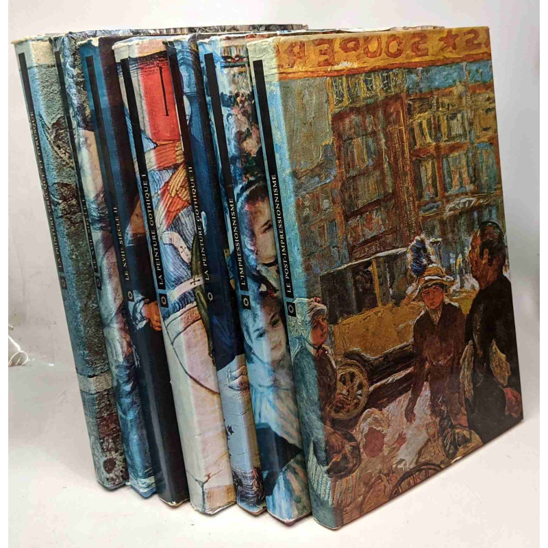7 volumes issues de la collection "histoire intégrale de l'art":...