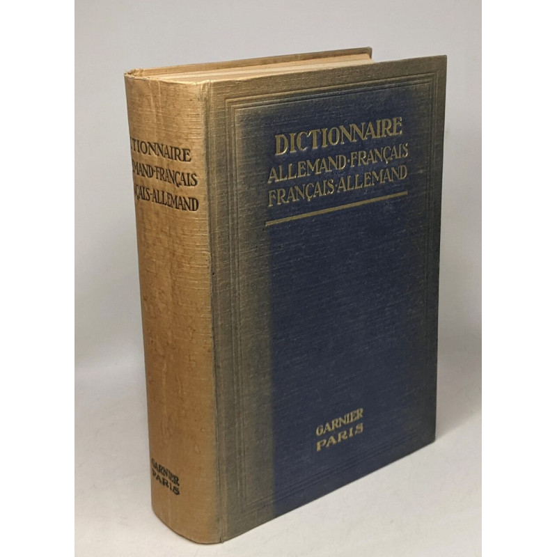 Deutsch-Französisches und Französisch-Deutsches Wörterbuch für...