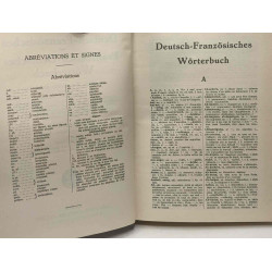 Deutsch-Französisches und Französisch-Deutsches Wörterbuch für...