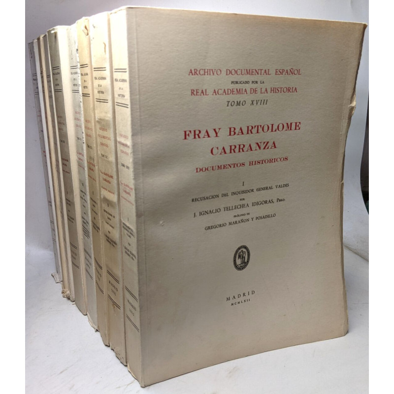 Fray Bartolome Carranza - documentos historicos - I-VII / archivo...