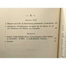 Ras schamra und sanchunjaton --- Beiträge zur Religionsgeschichte...