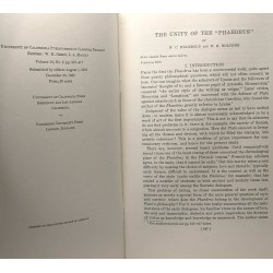 The unity of the "Phaedrus" - Classical Philology VOLUME 14 n°9...