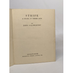 Strife - a drama in three acts