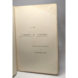 Petites études égyptologiques - dissertation académique