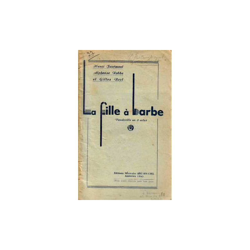 La fille à barbe