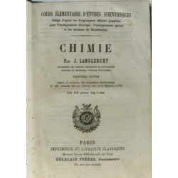 Chimie (30e édition) - cours élémentaire d'études scientifiques